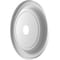 Ekena Millwork Traditional PVC Medallion (Canopies up to 13 1/2"), 22"OD x 3 1/2"ID x 1 1/2"P, Satin Blossom White CMP22TRGBW - alternate 4